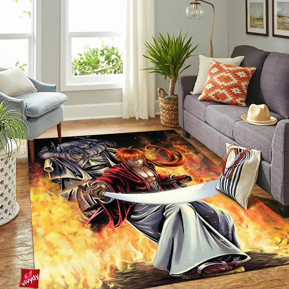 Rurouni Kenshin Rectangle Rug