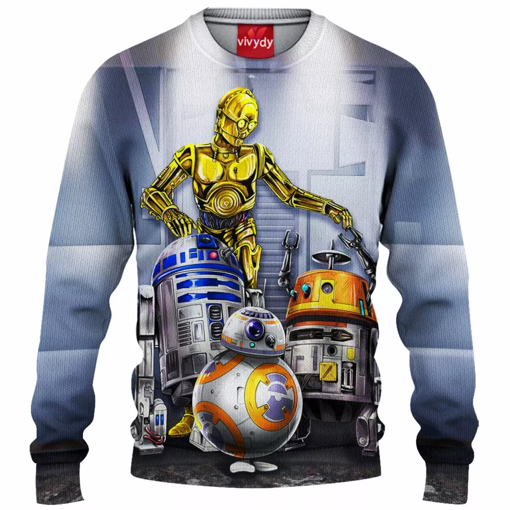 Rebel Droids Knitted Sweater