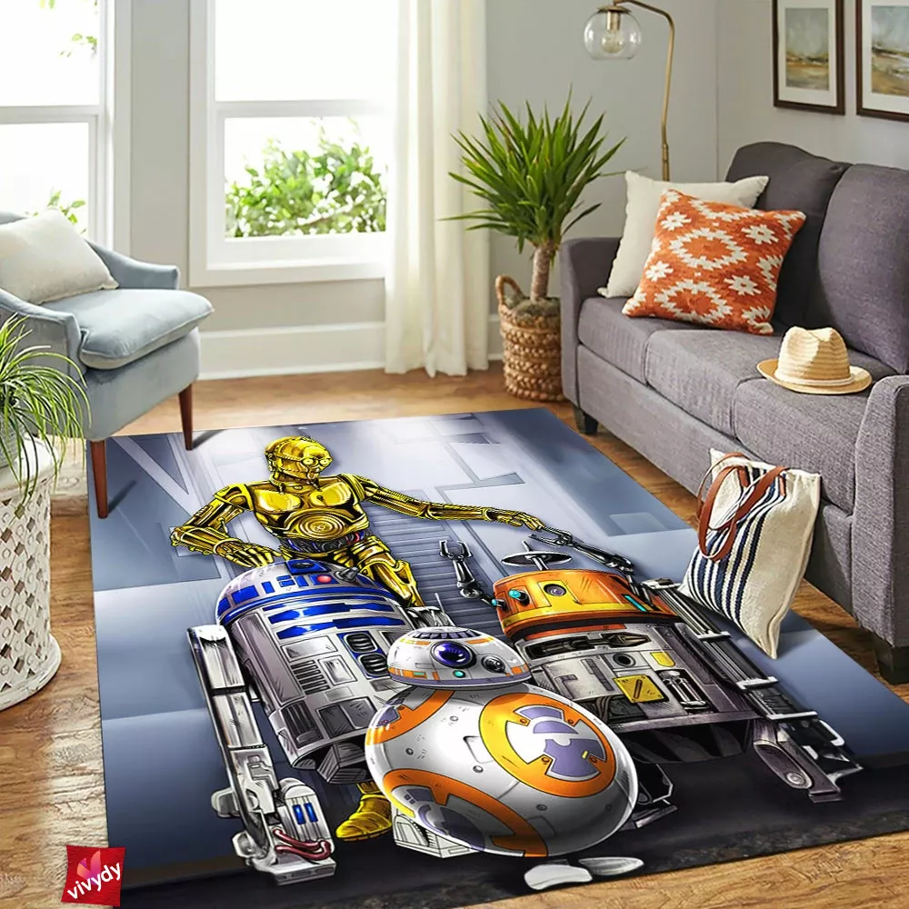 Rebel Droids Rectangle Rug