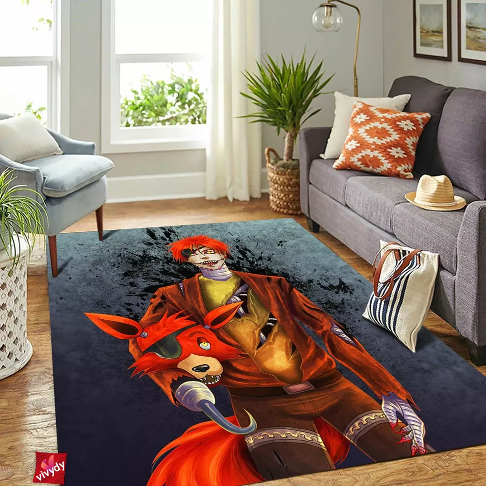 Foxy Five Nights At Freddy’s Rectangle Rug