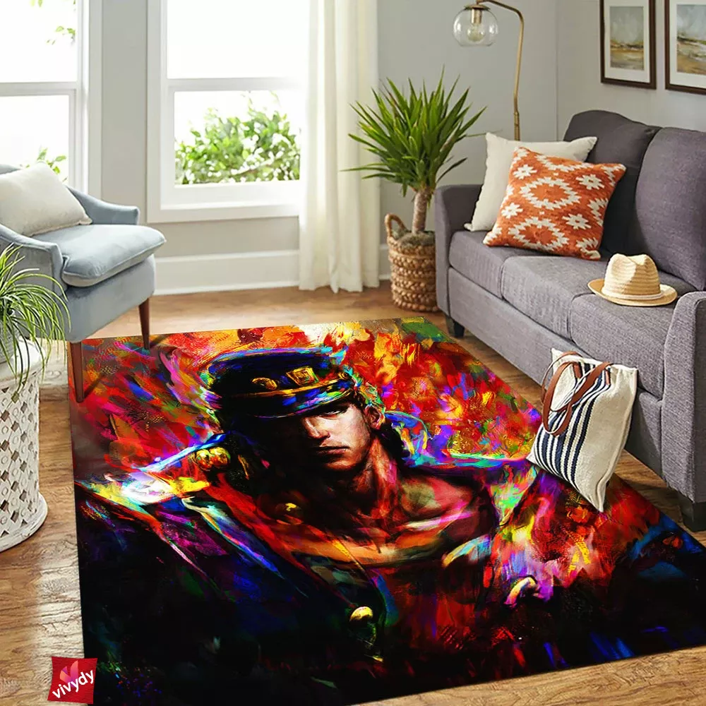 Jojo Bizarre Adventures Rectangle Rug