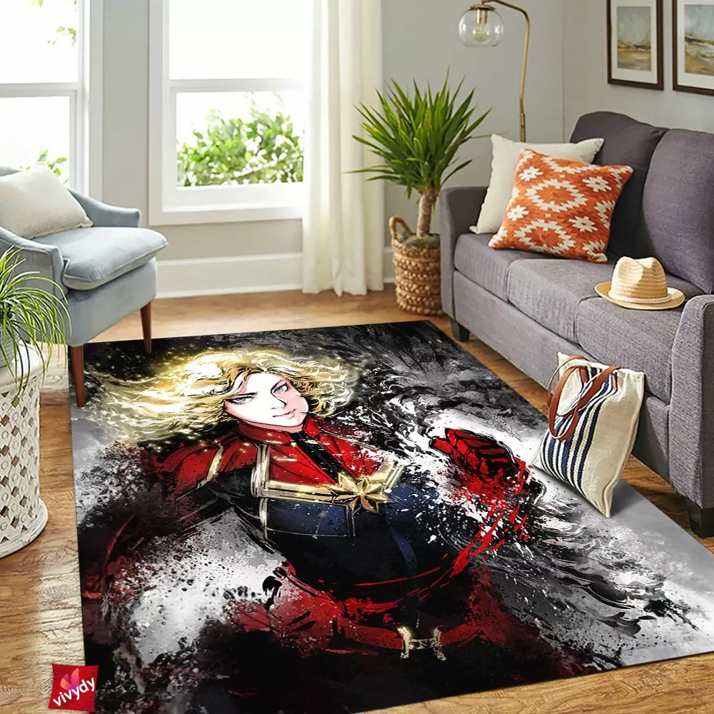 Captain Comic Rectangle Rug