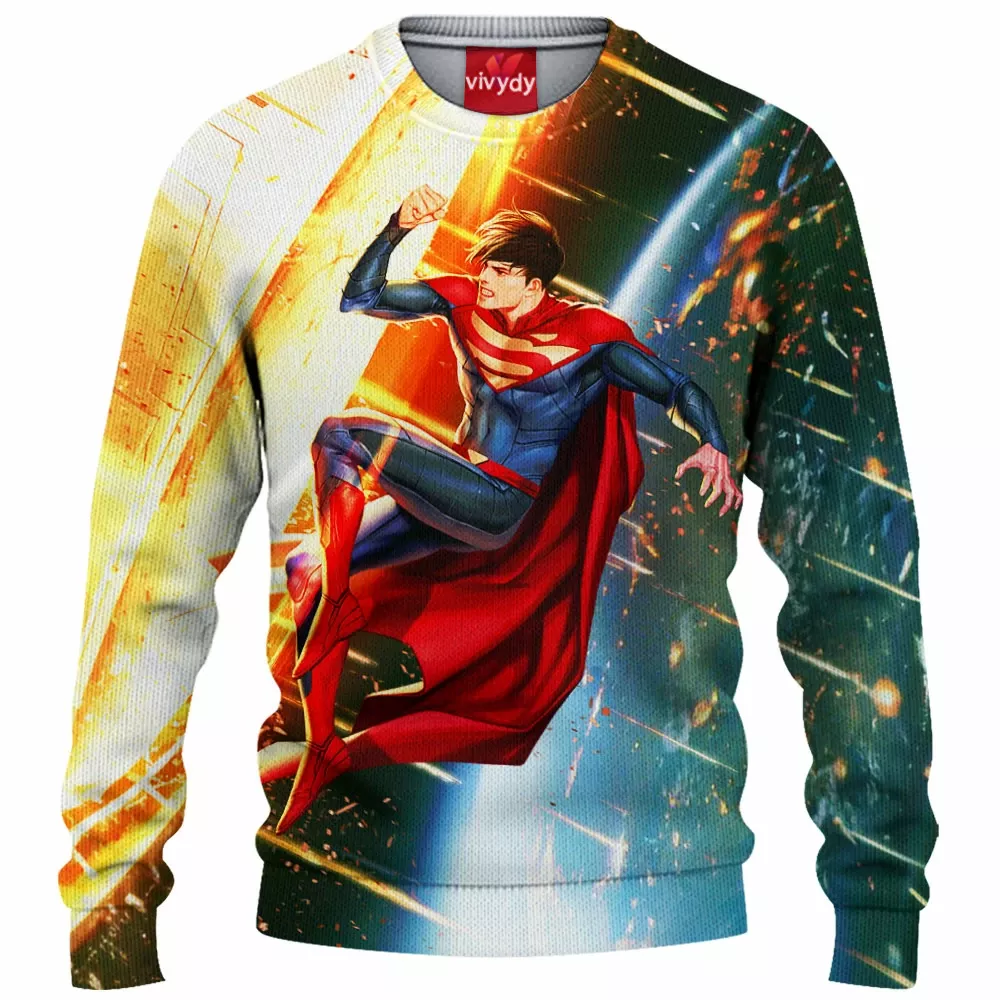 Superman Son Of Kal El Knitted Sweater