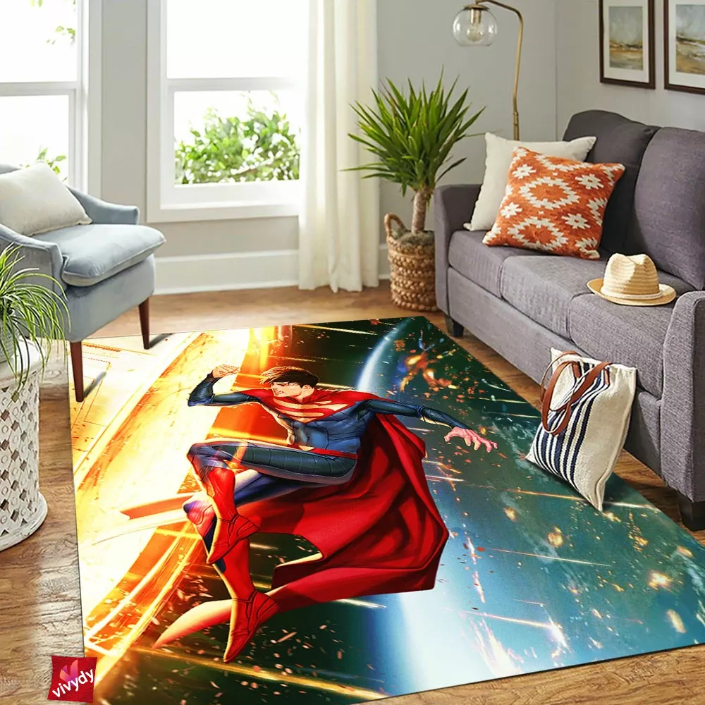 Superman Son Of Kal El Rectangle Rug