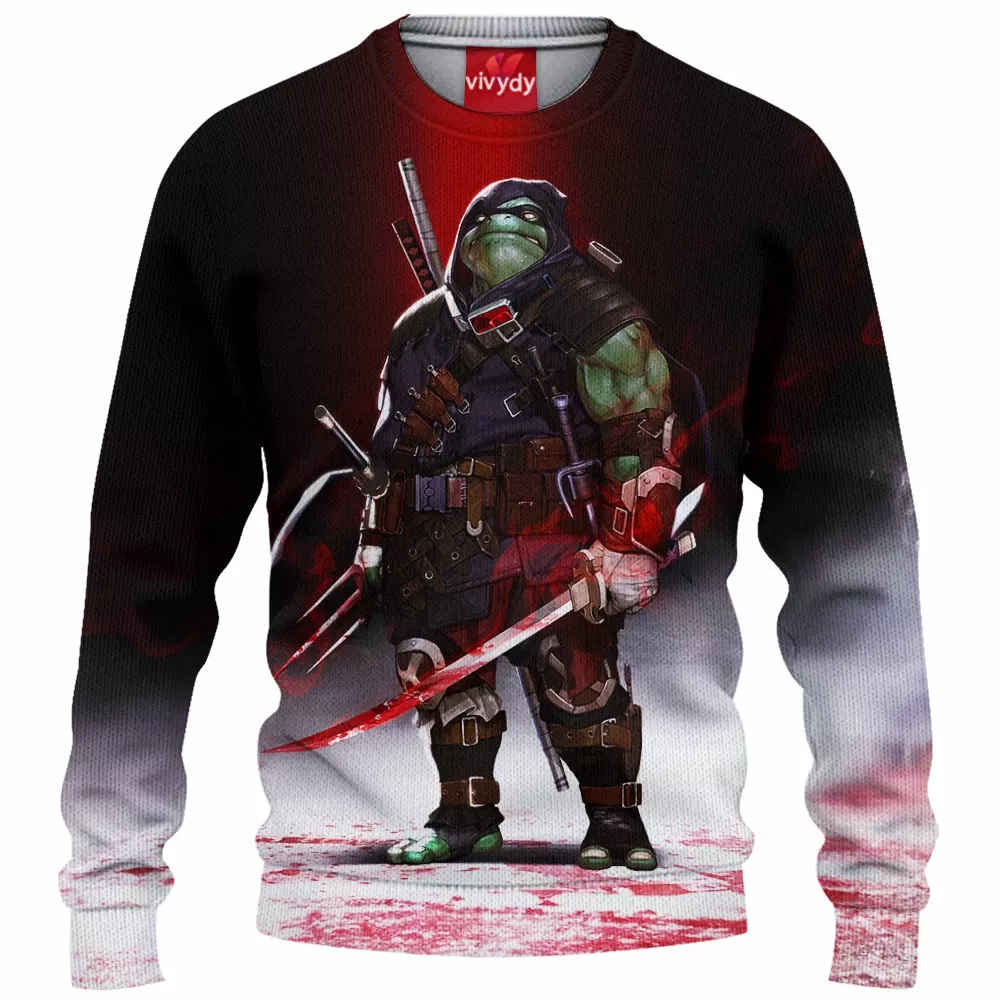 Tmnt The Last Ronin Knitted Sweater