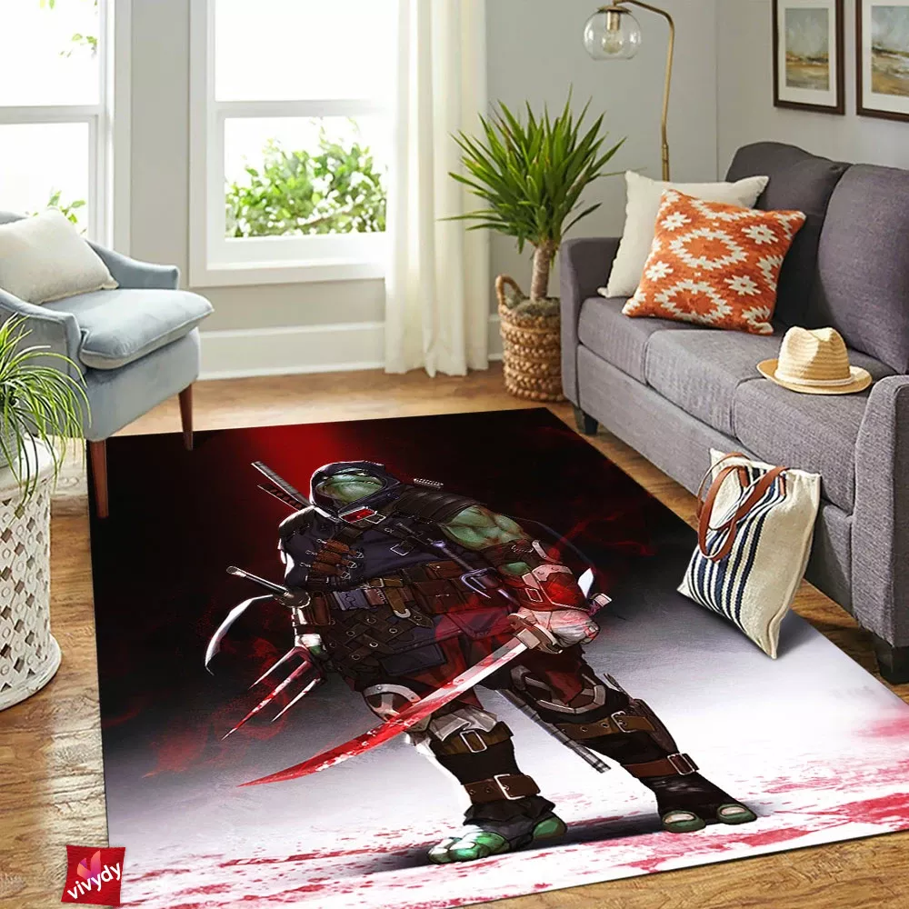 Tmnt The Last Ronin Rectangle Rug