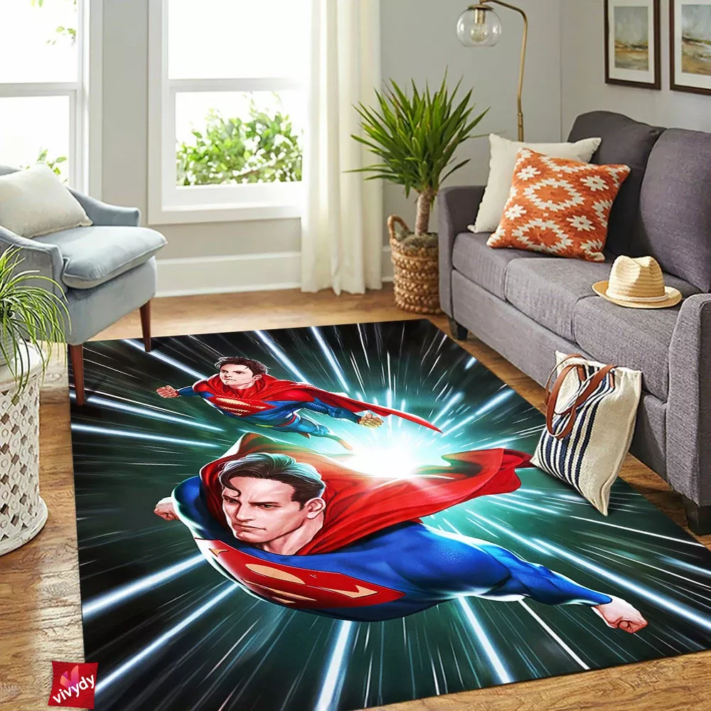 Superman Rectangle Rug