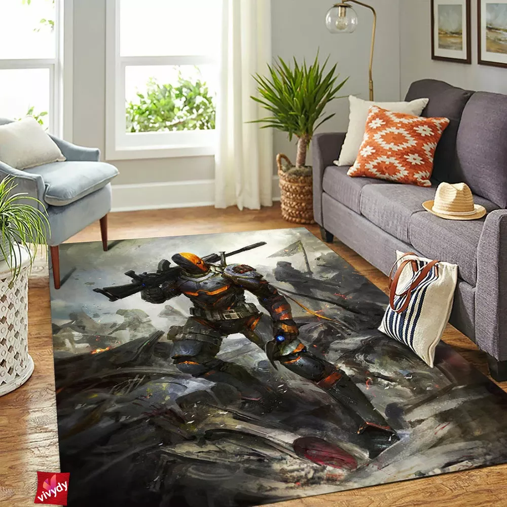 Deathstroke Rectangle Rug