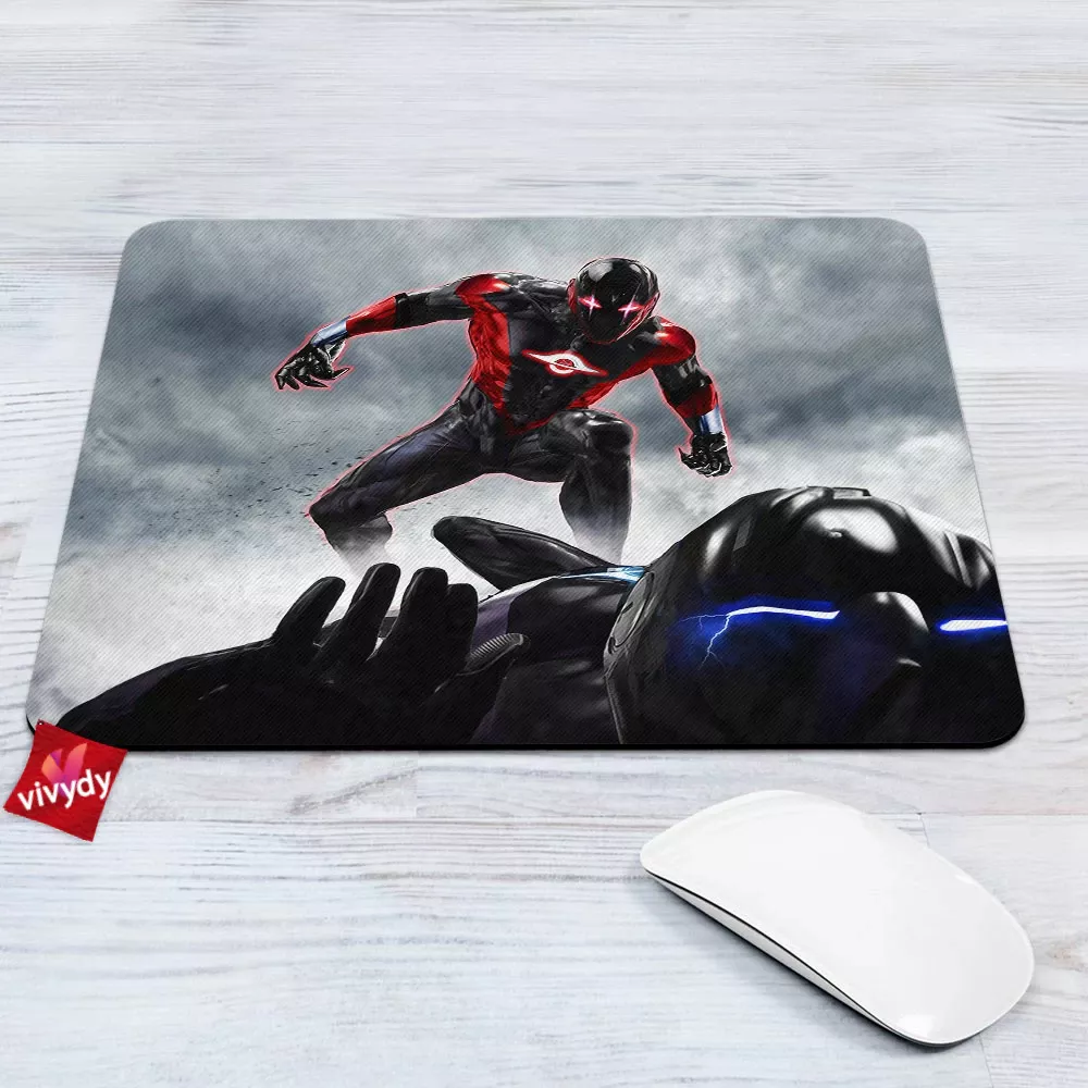 Radiant Black Mouse Pad