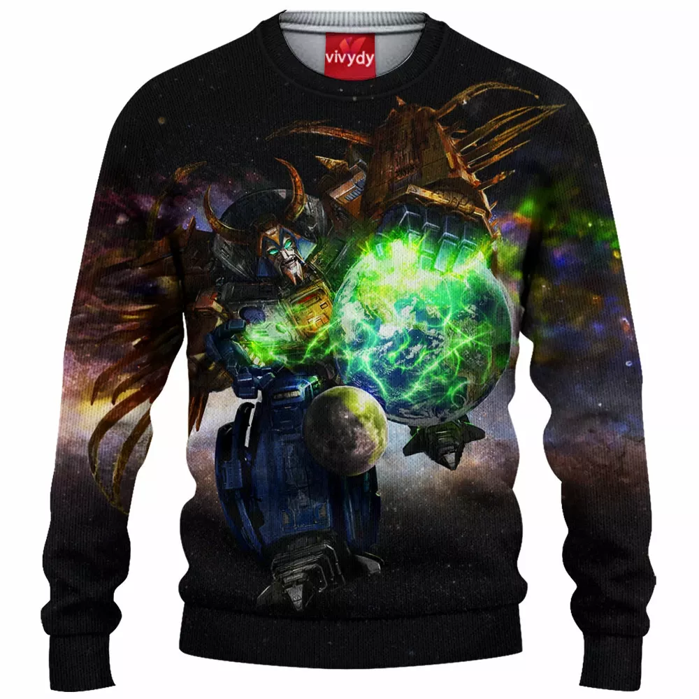 Unicron Transformer Knitted Sweater