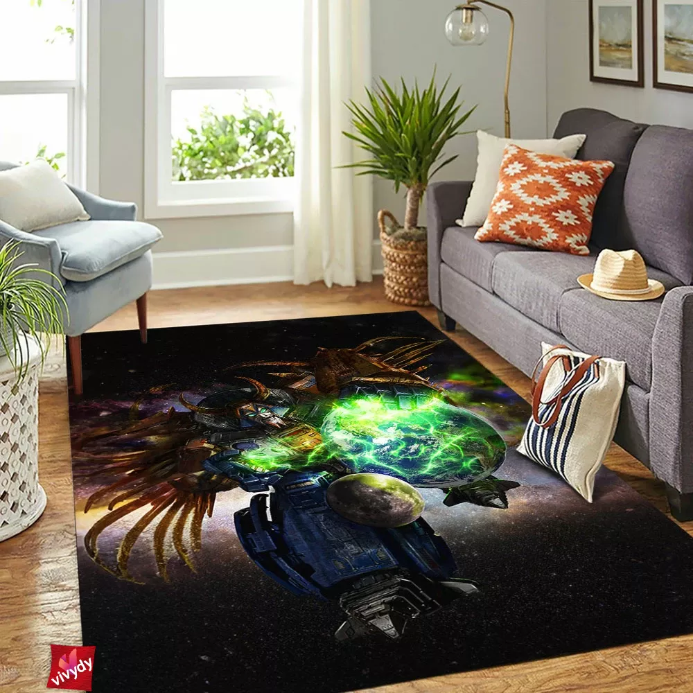 Unicron Transformer Rectangle Rug