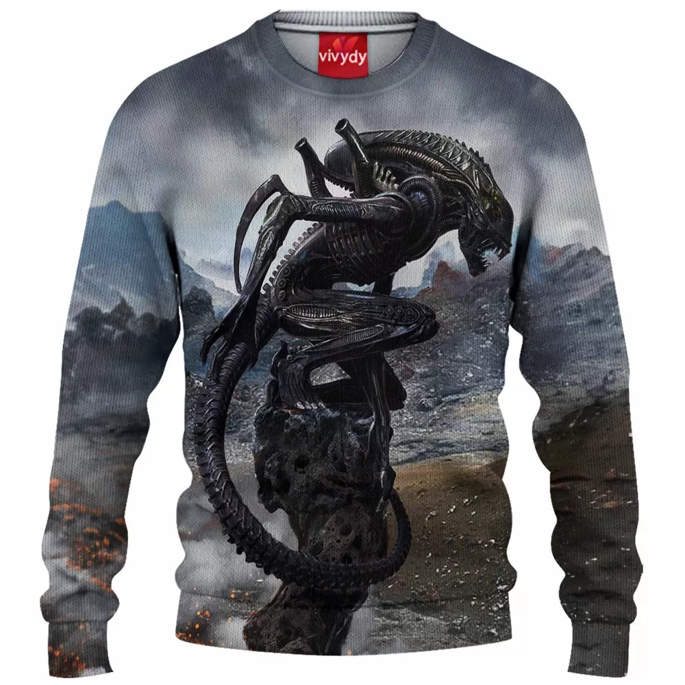 Xenomorph Knitted Sweater