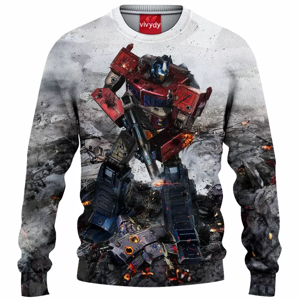 Transformers Knitted Sweater