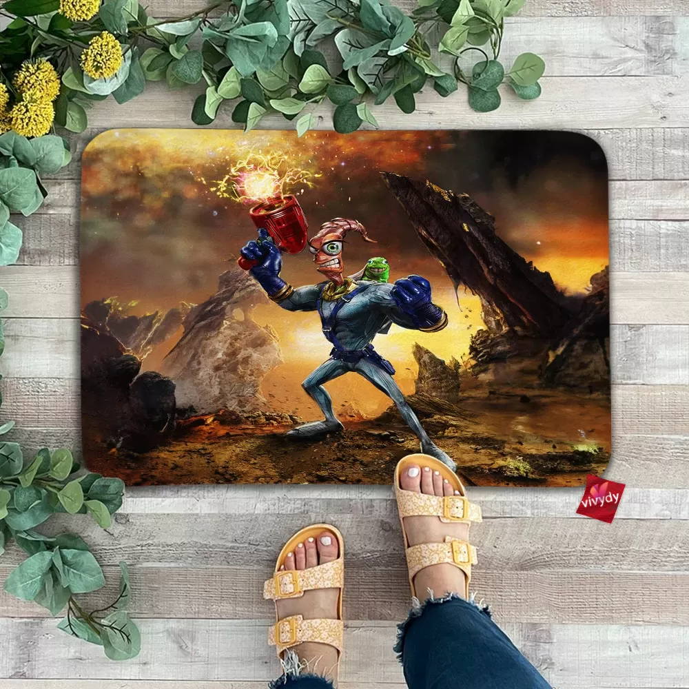 Earthworm Jim Doormat