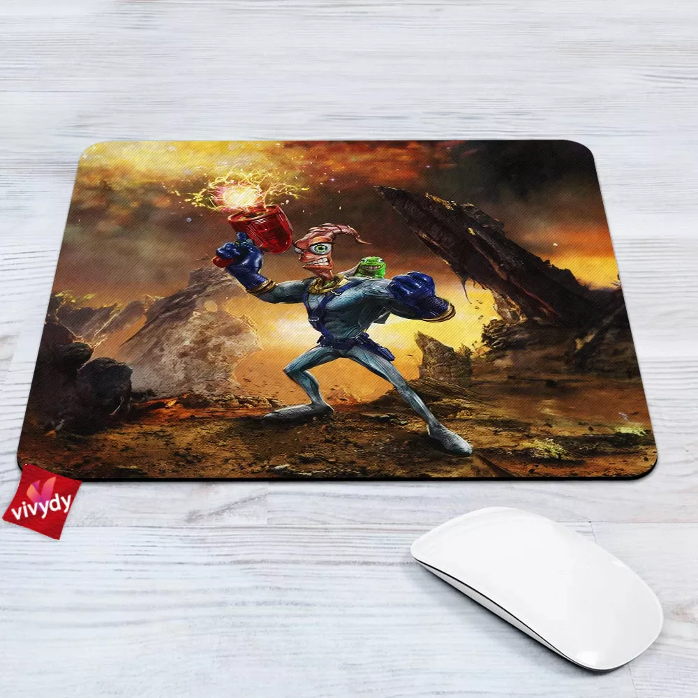 Earthworm Jim Mouse Pad