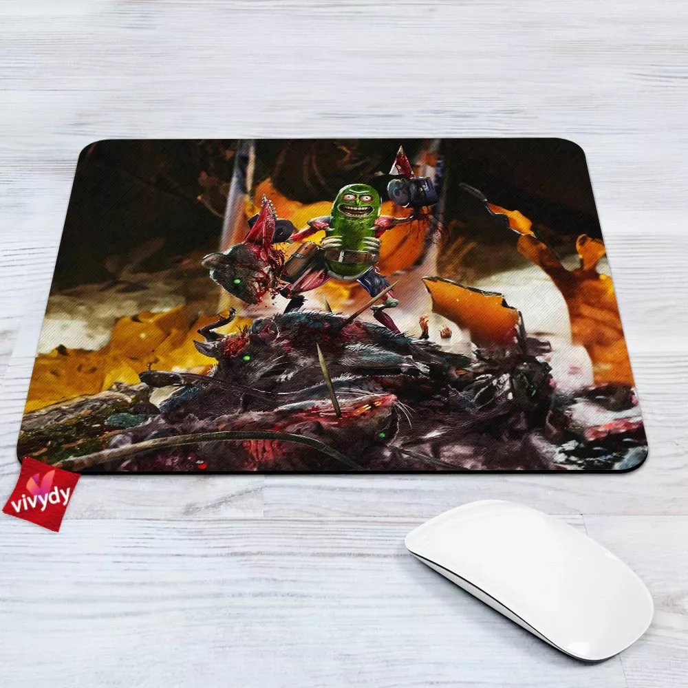 Pickle Rick Mouse Pad