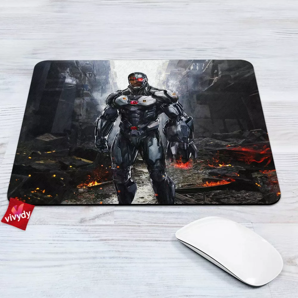 Cyborg Comic Mouse Pad