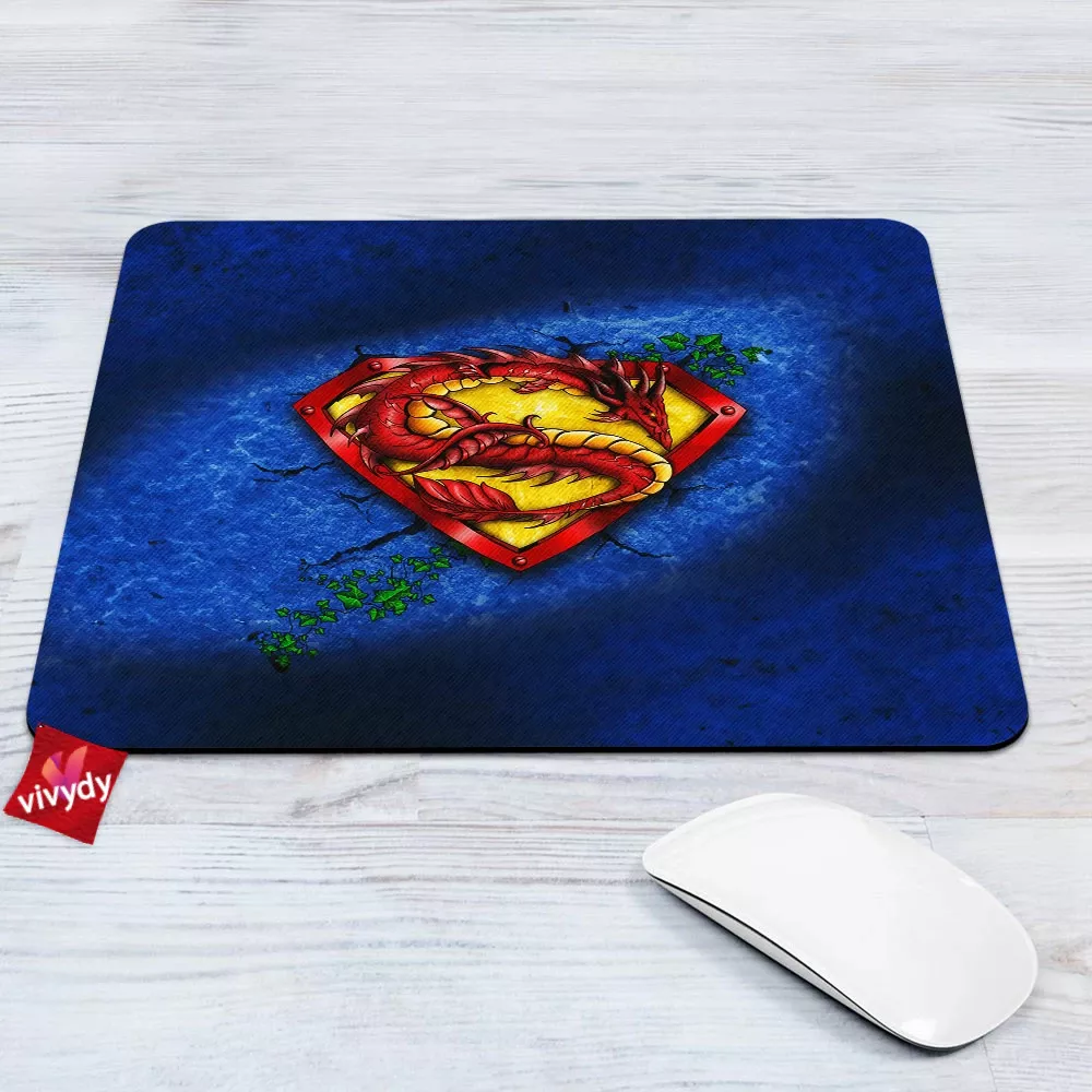 Superman Logo Mouse Pad