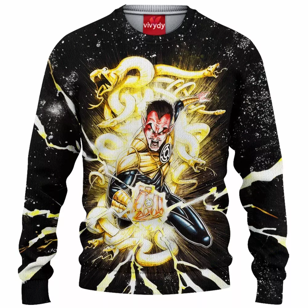 Sinestro Knitted Sweater