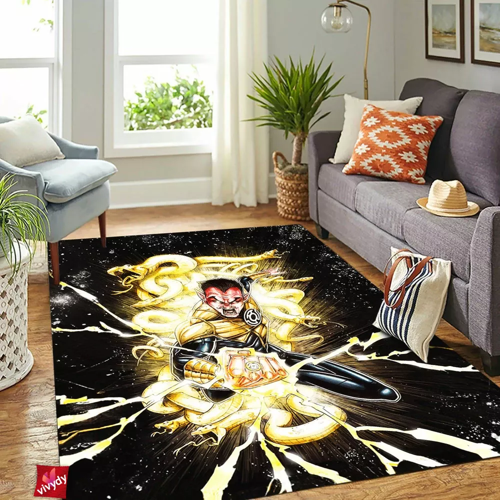 Sinestro Rectangle Rug