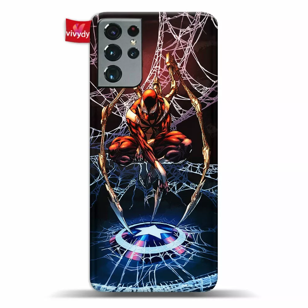 Spider-man Stark Suit Phone Case Samsung