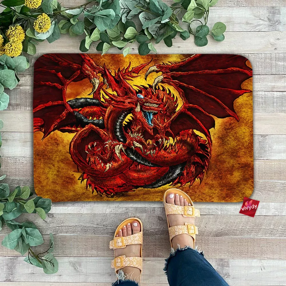 Slifer The Sky Dragon Yugioh Doormat