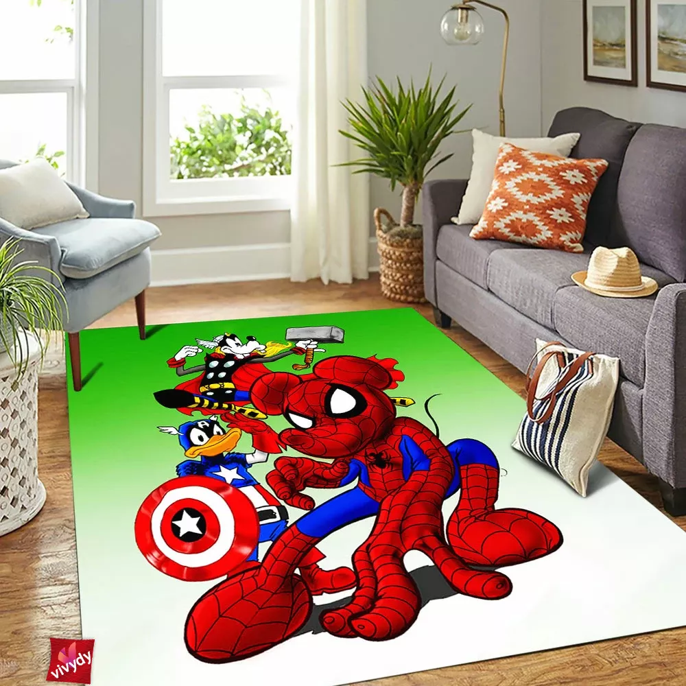 Comic And Animated Rectangle Rug