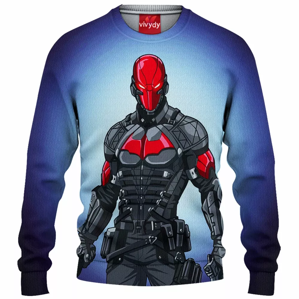 Red Hood Knitted Sweater