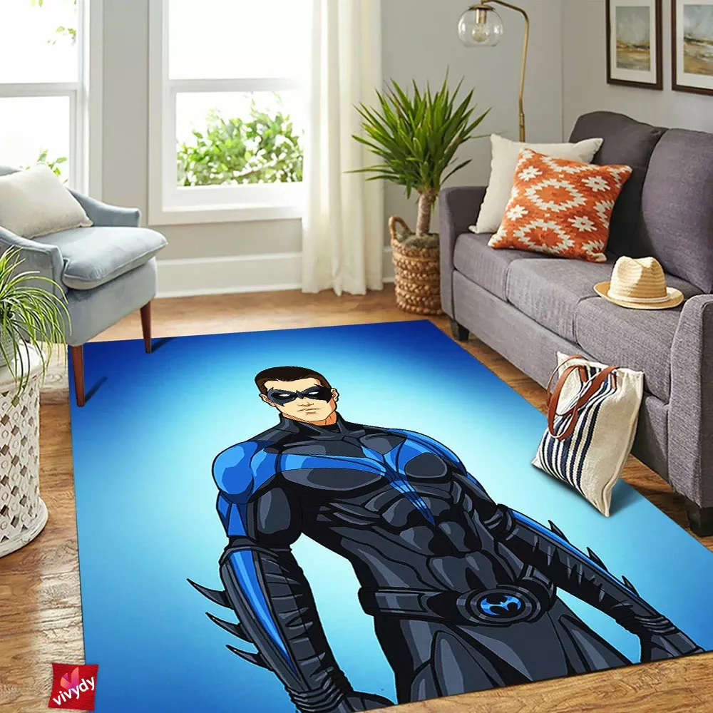 Nightwing Rectangle Rug