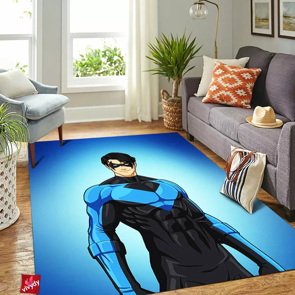 Nightwing Rectangle Rug