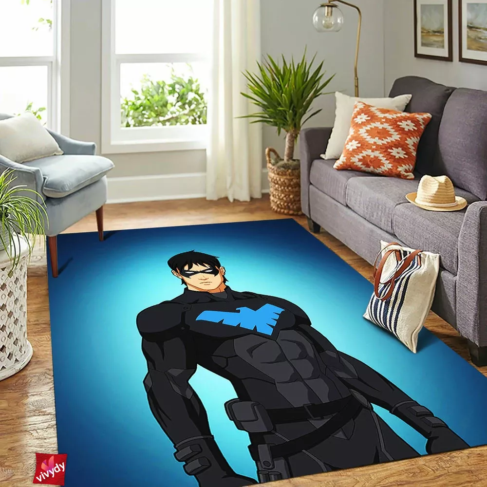 Nightwing Rectangle Rug