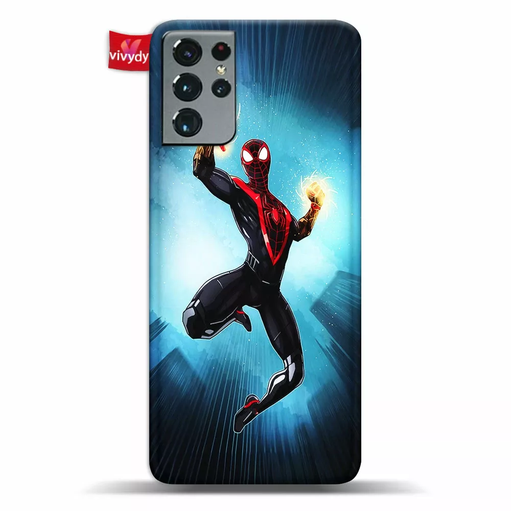 Spider-Man Miles Morales Phone Case Samsung