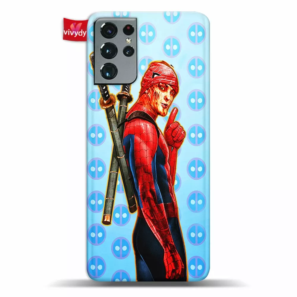 Spider Deadpool Phone Case Samsung