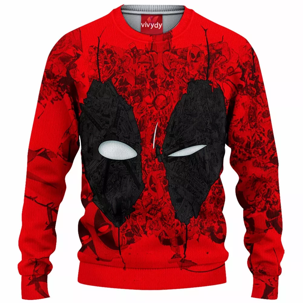 Deadpool Knitted Sweater