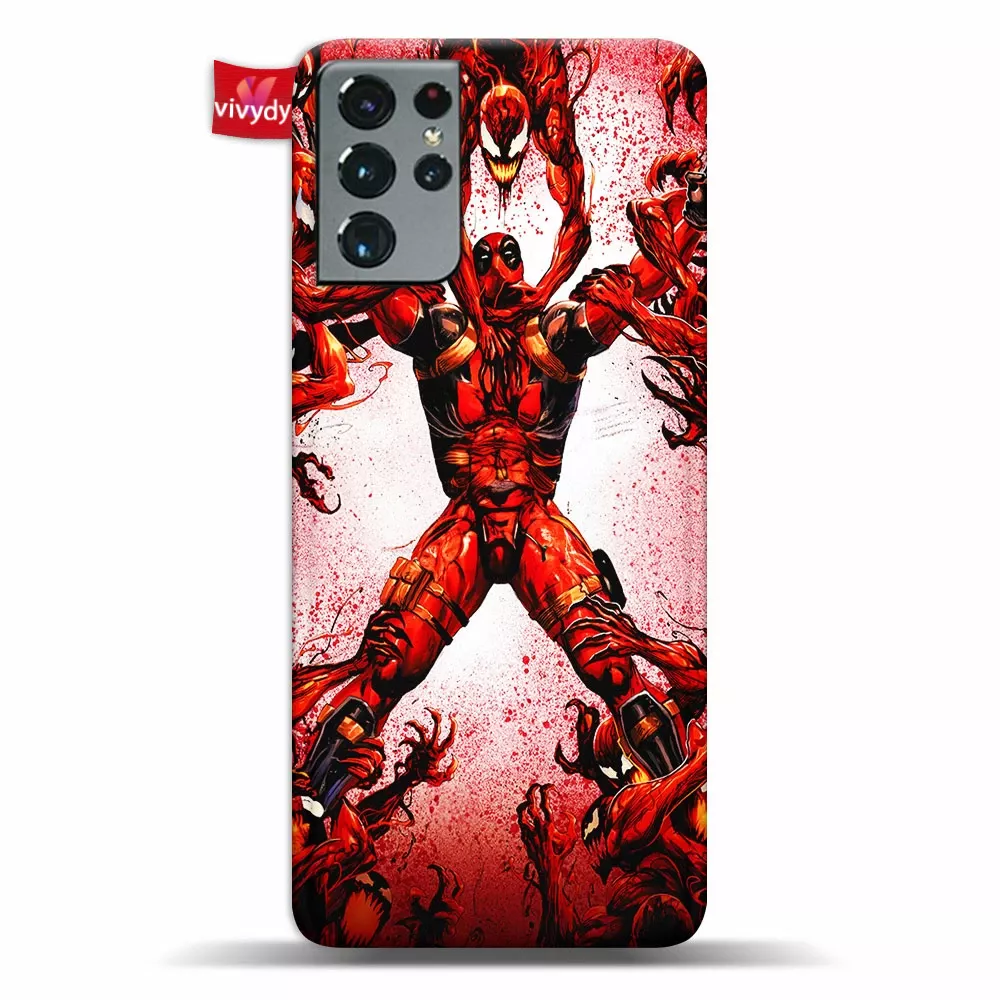 Carnage vs Deadpool Phone Case Samsung