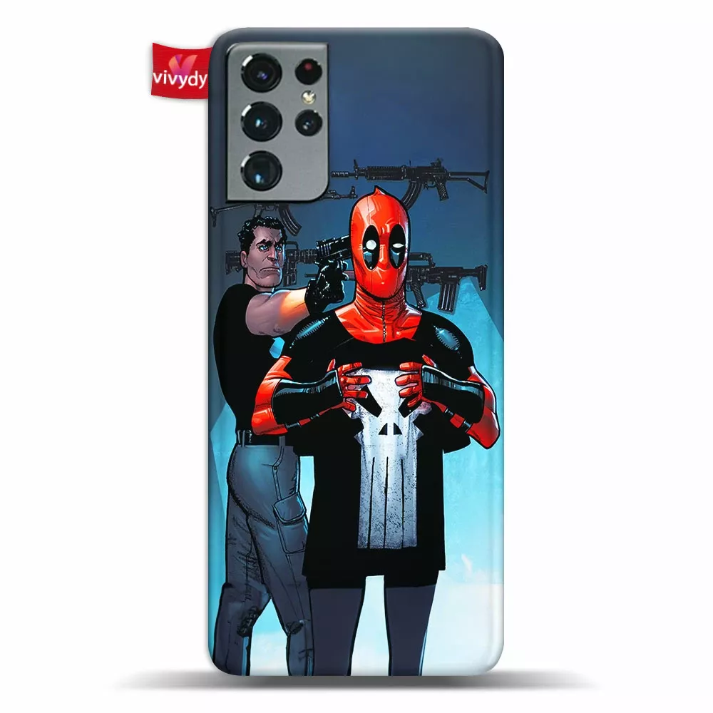 Punisher Deadpool Phone Case Samsung