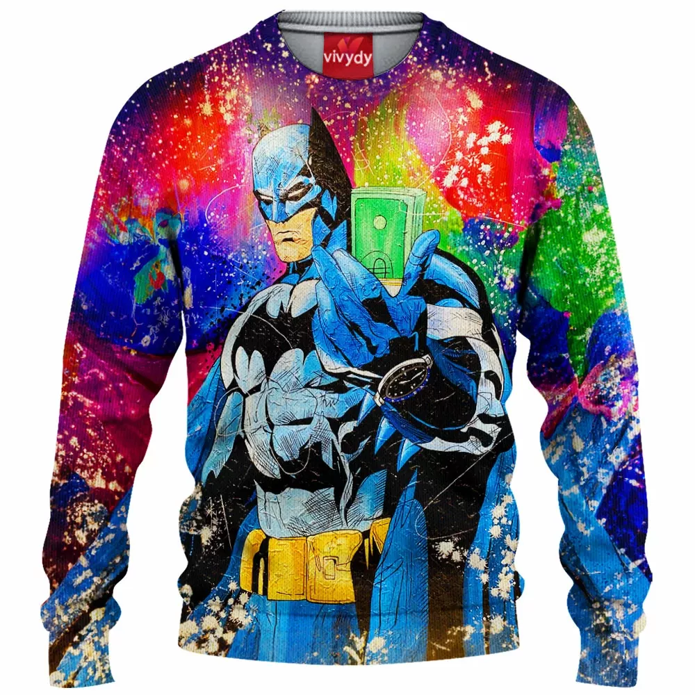 Batman Knitted Sweater