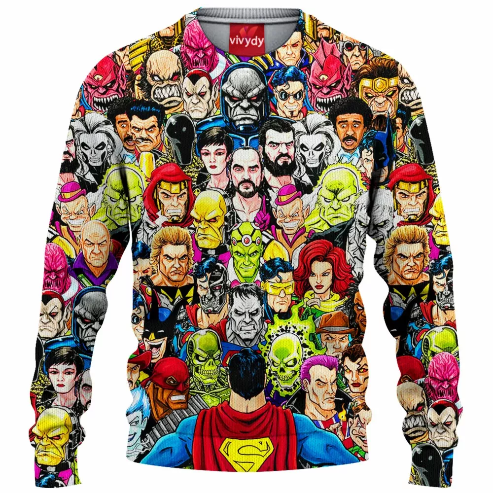 Comic Characters Valiant Knitted Sweater