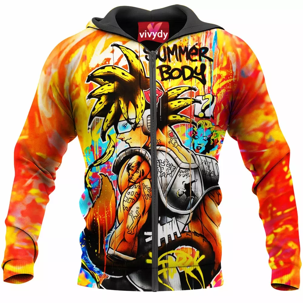 Son Goku Zip Hoodie