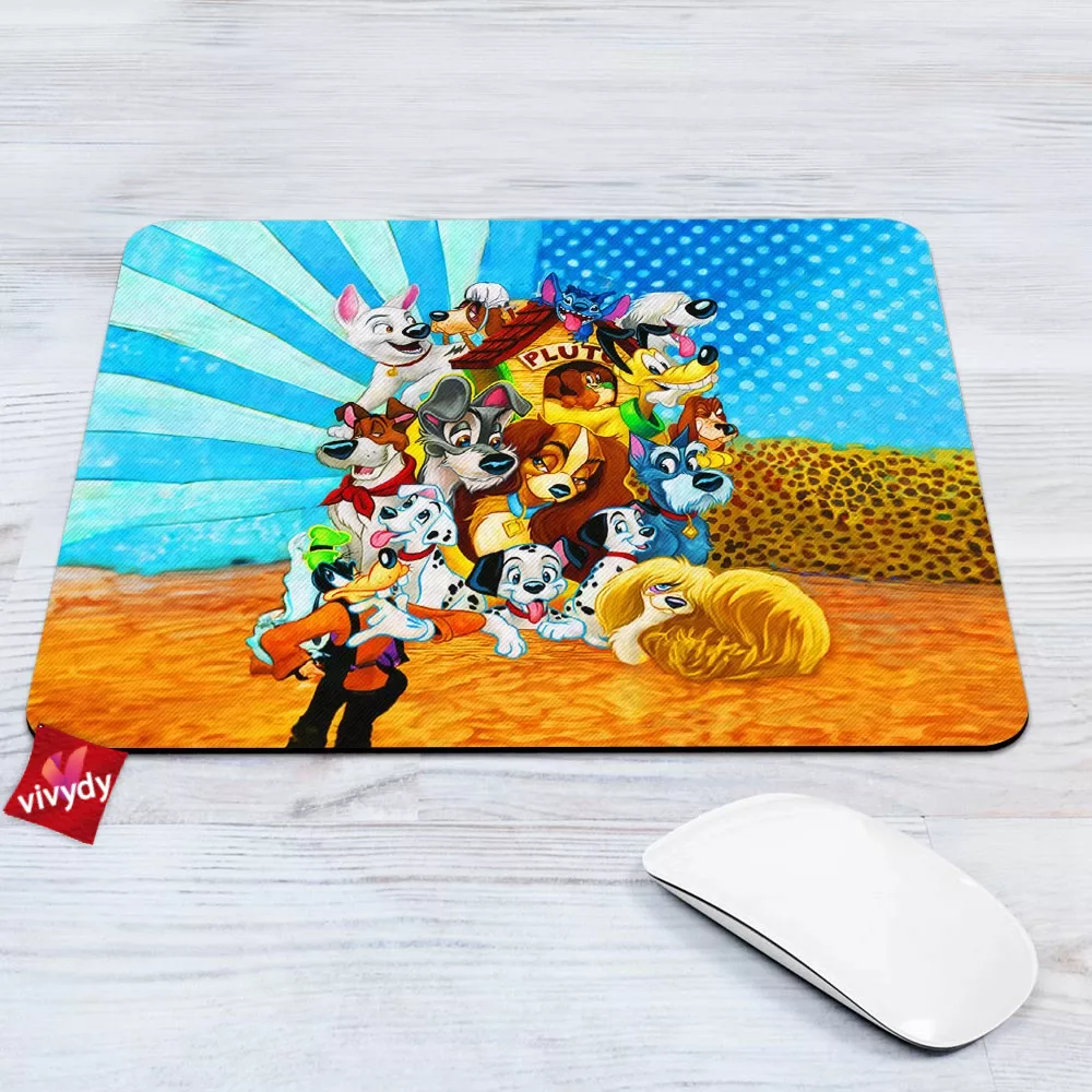 Animated Dog Mouse Pad