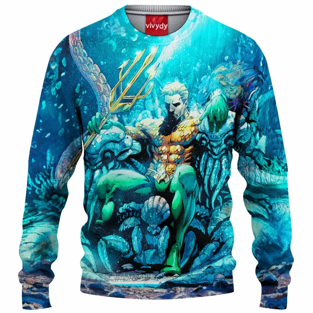 Aquaman Knitted Sweater