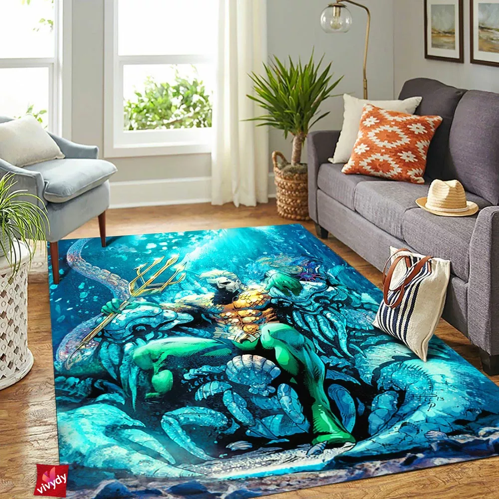 Aquaman Rectangle Rug