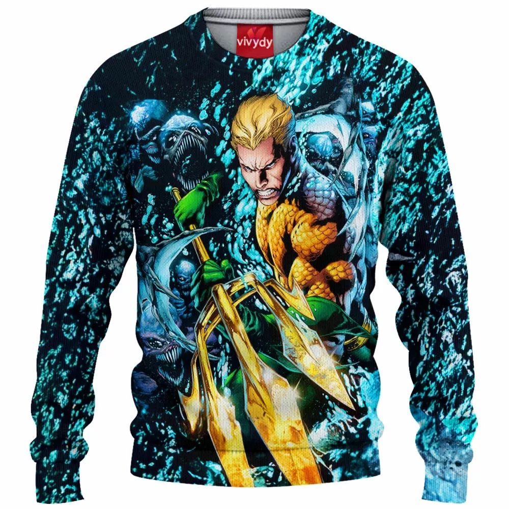 Aquaman Knitted Sweater