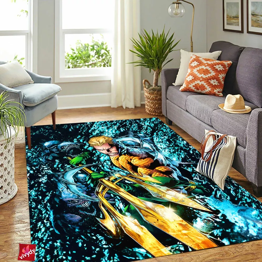 Aquaman Rectangle Rug