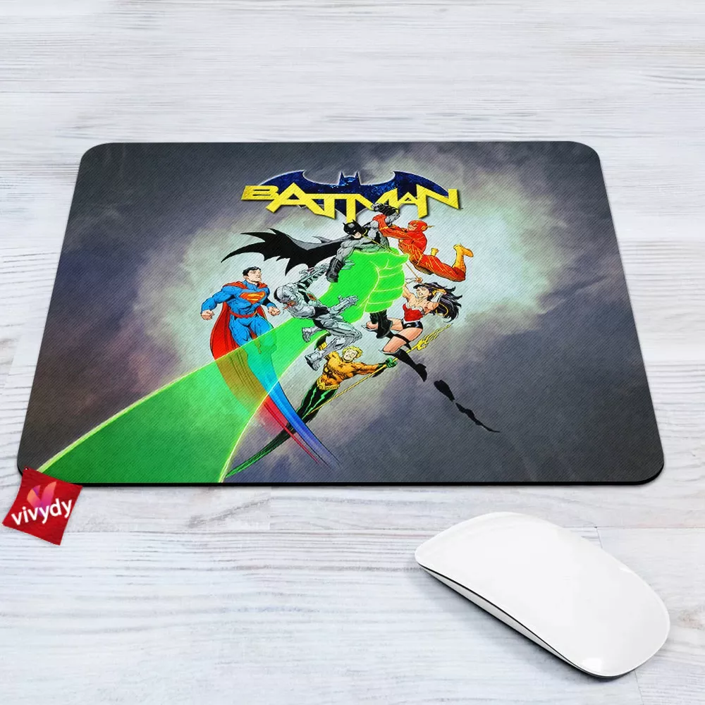 Batman vs Justice League Mouse Pad