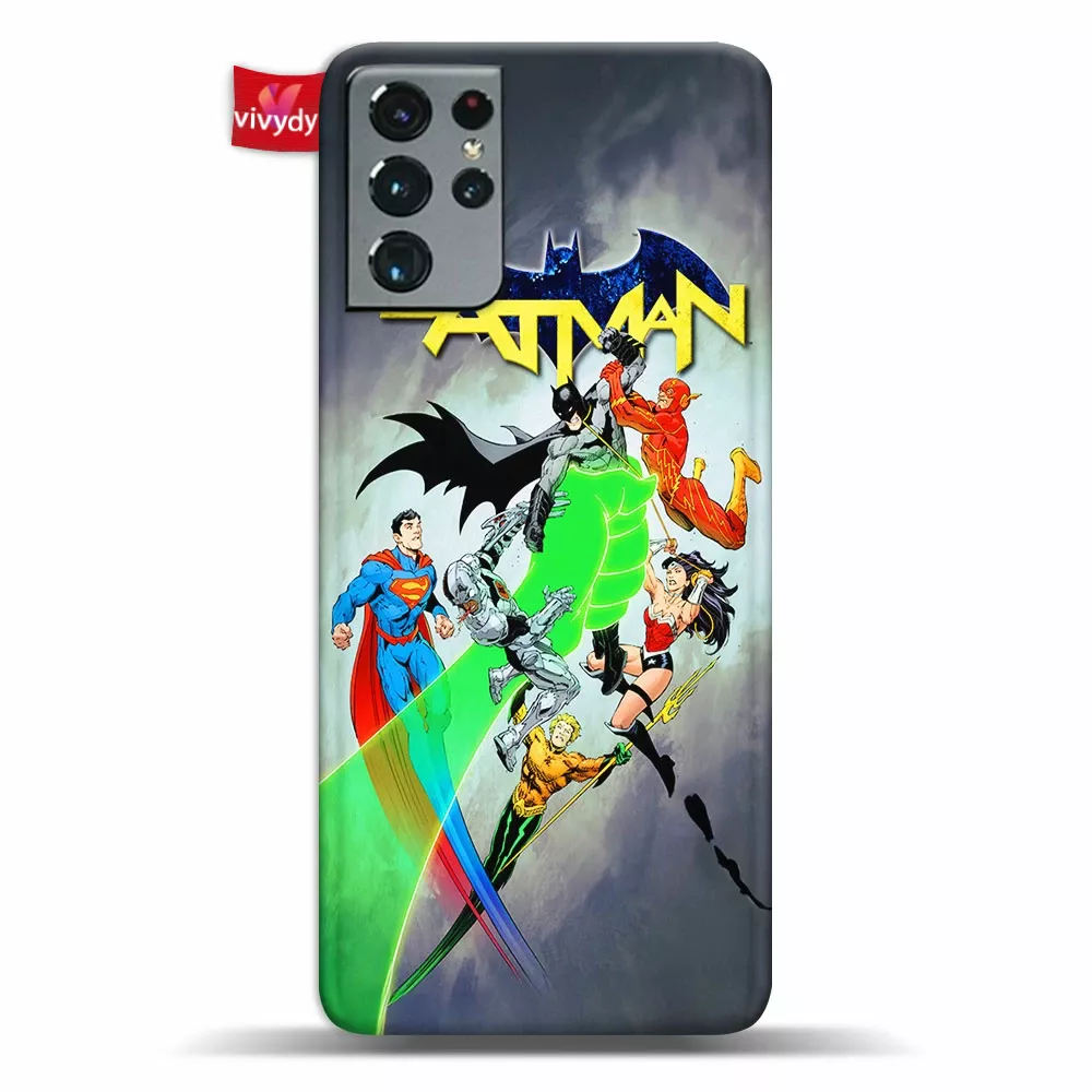 Batman vs Justice League Phone Case Samsung