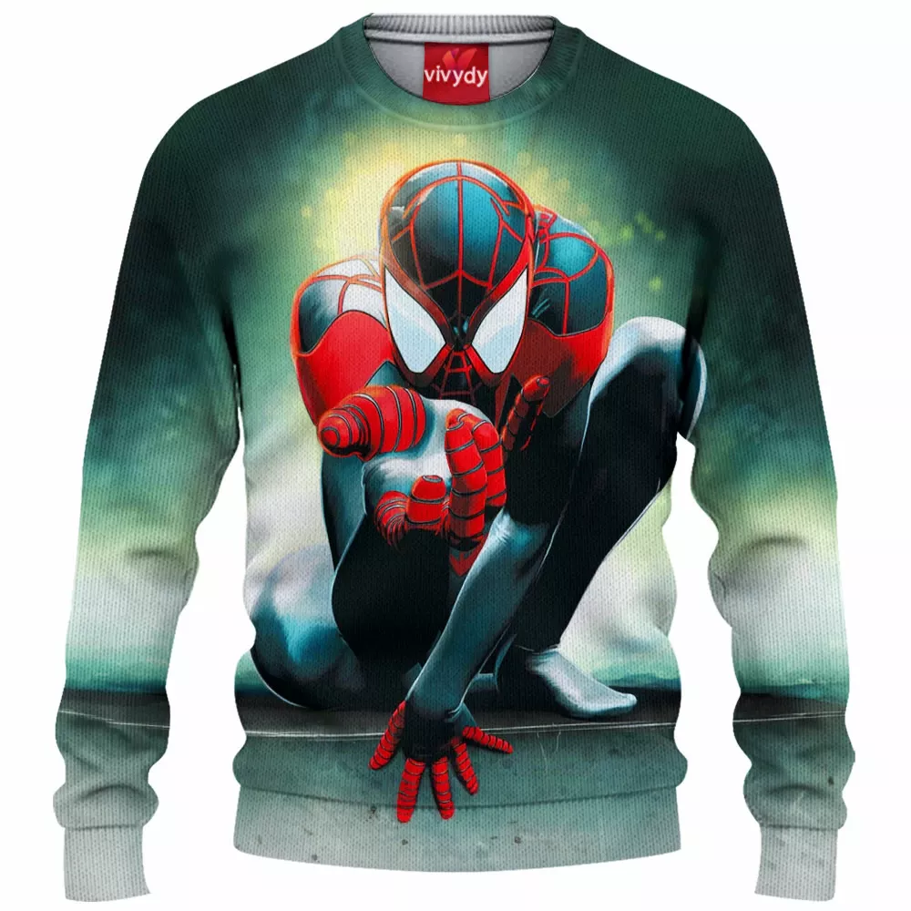 Spider-man Knitted Sweater