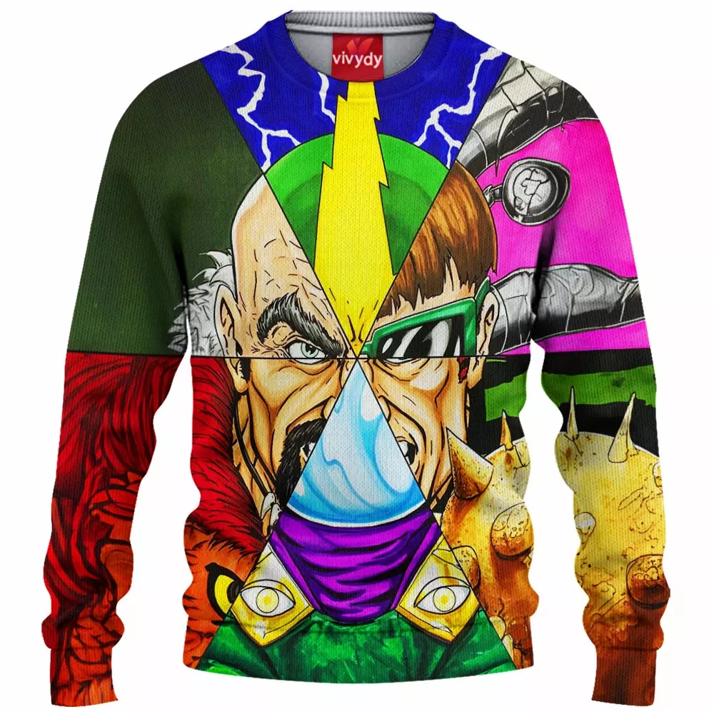 Sinister Six Knitted Sweater