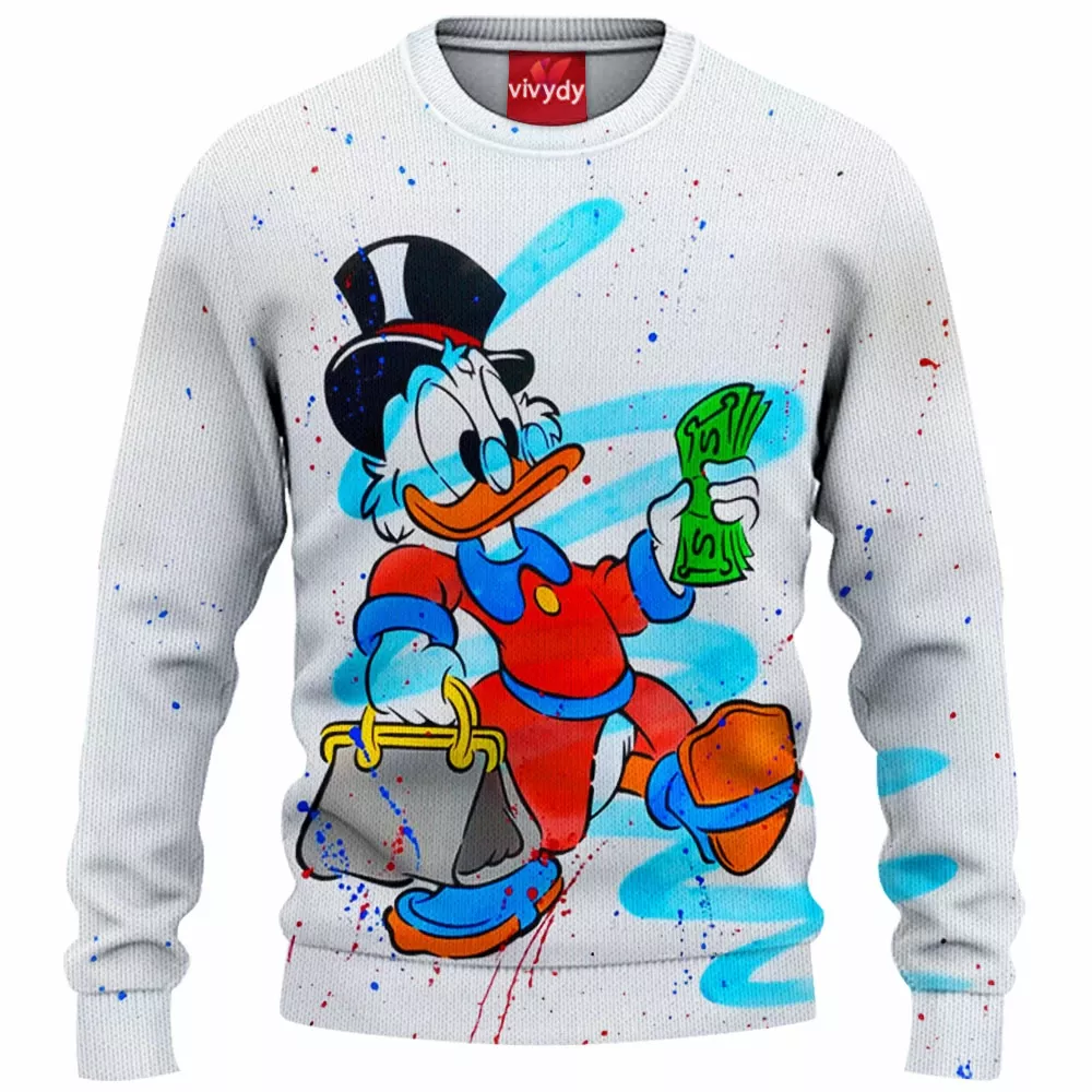 McDuck Scrooge Knitted Sweater