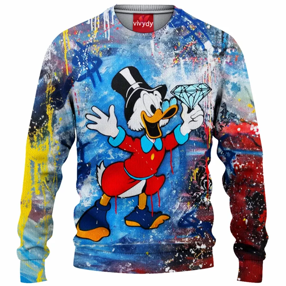 McDuck Scrooge Knitted Sweater